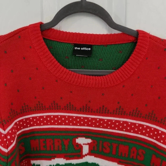 The Office Dunder Mifflin Paper Company Christmas Sweater - Picture 3 of 13